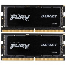 Модуль пам`ятi SO-DIMM DDR5 2x8GB/4800 Kingston Fury Impact (KF548S38IBK2-16)