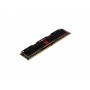 Модуль пам`ятi DDR4 8GB/3200 Goodram Iridium X Black (IR-S3200D464L16SA/8G)