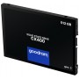 Накопичувач SSD 512GB Goodram CX400 Gen.2 2.5" SATAIII 3D TLC (SSDPR-CX400-512-G2)