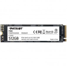 Накопичувач SSD 512GB Patriot P300 M.2 2280 PCIe 3.0 x4 NVMe TLC (P300P512GM28)