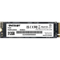 Накопичувач SSD 512GB Patriot P320 M.2 2280 PCIe 3.0 x4 NVMe 3D NAND (P320P512GM28)