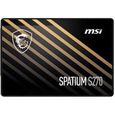 Накопичувач SSD 480GB MSI Spatium S270 2.5" SATAIII 3D TLC (S78-440E350-P83)