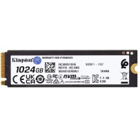 Накопичувач SSD 1TB Kingston KC3000 M.2 2280 PCIe 4.0 x4 NVMe 3D TLC (SKC3000S/1024G)
