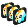 Вентилятор Gigabyte EZ Chain RVS Fan 120 3-Pack Black (GP-GBT EZRVSFAN1203)