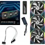 Вентилятор Lian Li Uni Fan SL Wireless 120-3 Black (G99.12SL1W3B.00)