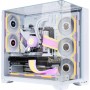 Вентилятор Lian Li Uni Fan SL Wireless LCD Reverse 120-1 White (G99.12RSLLCD1W1W.00)