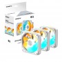 Вентилятор Gigabyte EZ Chain RVS Fan 120 Ice 3-Pack White (GP-GBT EZRVSFAN1203 ICE)