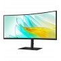 Монiтор Samsung 34" ViewFinity LS34C650U (LS34C650UAIXUA) VA Black Curved 100Hz