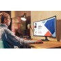 Монiтор Samsung 24" Essential S3 LS24D360 (LS24D360GAIXUA) VA Black Curved 100Hz