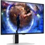 Монiтор Samsung 27" Odyssey G6 LS27DG600 (LS27DG600SIXUA) OLED Silver 360Hz