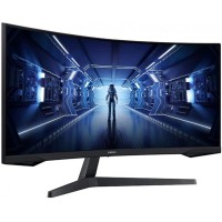 Монiтор Samsung 34" Odyssey G5 (LC34G55TWWIXUA) VA Black Curved