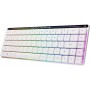 Клавіатура бездротова Asus ROG Falchion RGB WL BT White (90MP03EC-BKMA10)
