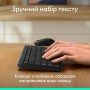 Клавiатура бездротова Logitech K250 Graphite (920-013822)