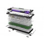 Клавіатура бездротова Hator Hellyberry HK75 Wireless White/Violet