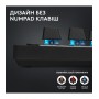 Клавiатура бездротова Logitech G PRO X TKL Lightspeed Black Tactile (920-012136)