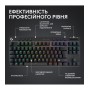 Клавiатура бездротова Logitech G PRO X TKL Lightspeed Black Tactile (920-012136)