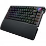 Клавіатура бездротова Asus ROG Azoth Extreme 81key Black (90MP03MA-BKUA01)