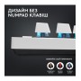 Клавiатура бездротова Logitech G PRO X TKL Lightspeed White Tactile (920-012148)