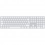 Клавіатура бездротова Apple Magic Keyboard with Touch ID and Numeric Keypad for Mac with Apple silicon Ukrainian White (MXK73UA/A)