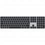 Клавіатура бездротова Apple Magic Keyboard with Touch ID and Numeric Keypad for Mac with Apple silicon Ukrainian Black (MXK83UA/A)
