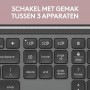 Клавiатура бездротова Logitech Signature Slim K950 US Graphite USB (920-012465)