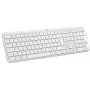 Клавiатура бездротова Logitech Signature Slim K950 US OffWhite USB (920-012466)