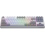 Клавіатура бездротова Hator Rockfall 3 Mecha TKL Wireless Orange White (HTK851UA)