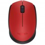Миша бездротова Logitech M171 Red/Black (910-004641)