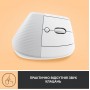 Миша бездротова Logitech Lift Vertical Ergonomic White (910-006475)
