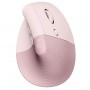 Миша бездротова Logitech Lift Vertical Ergonomic Rose (910-006478)