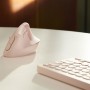 Миша бездротова Logitech Lift Vertical Ergonomic Rose (910-006478)