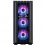 Корпус 1stPlayer H6-BK-4F7 Black без БЖ