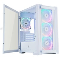 Корпус 1stPlayer T4-G-WH-4FS7-W White