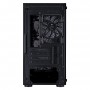 Корпус 1stPlayer X3-M-BK-4F1 Black без БЖ