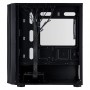 Корпус 1stPlayer X3-M-BK-4F1 Black без БЖ