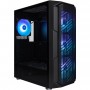 Корпус 1stPlayer XF-BK-4F7 Black без БЖ