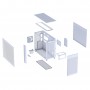 Корпус Asus Prime AP303 TG White (90DC00V3-B39010)