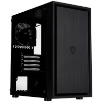 Корпус 1stPlayer B5-M-BK-3F Black без БЖ