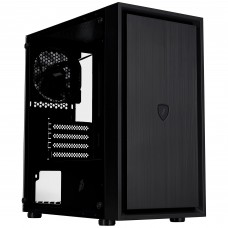 Корпус 1stPlayer B5-M-BK-3F Black без БЖ