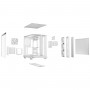 Корпус be quiet! Light Base 500 LX White (BGW86) без БЖ