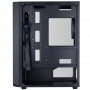 Корпус 1stPlayer FD3-M-BK-4F7 Black без БЖ