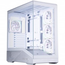 Корпус 1stPlayer GM7-SV-3FN7R-W-1FN7-W Silver