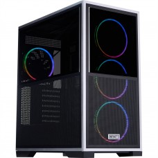 Корпус 1stPlayer IF8-BK-4FO7-14 Black