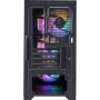 Корпус 1stPlayer H2-BK-4F7 Black без БЖ
