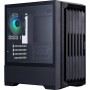 Корпус 1stPlayer H2-BK-4F7 Black без БЖ
