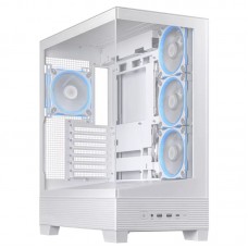 Корпус Asus A31 Plus White Tempered Glass без БЖ (90DC00R3-B19000)