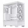 Корпус Asus A31 Plus White Tempered Glass без БЖ (90DC00R3-B19000)