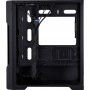 Корпус 1stPlayer T3-BK-4F1 Black без БЖ
