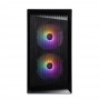 Корпус 1stPlayer BS-2-BK-3F1 Black без БЖ
