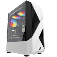 Корпус 1stPlayer F3-A-WH-4F1-PS-600FK-EU White 600W